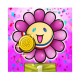 Murakami Flower #7780 gold medal, 2024