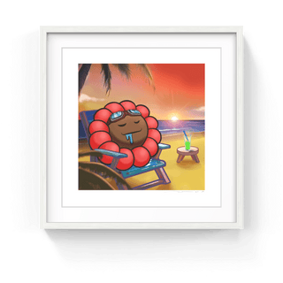 Murakami Flower #8039 Sunset, 2024-Takashi Murakami-Pinto Gallery