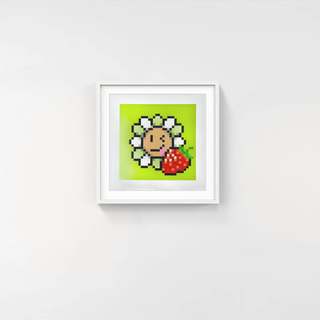 Murakami Flower #8549 Strawberry, 2023-Takashi Murakami-Pinto Gallery