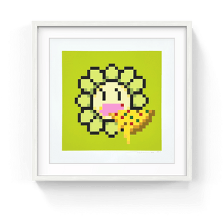 Murakami Flower #9489 Pizza, 2023-Takashi Murakami-Pinto Gallery