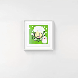 Murakami Flower #9521 snow, 2023-Takashi Murakami-Pinto Gallery