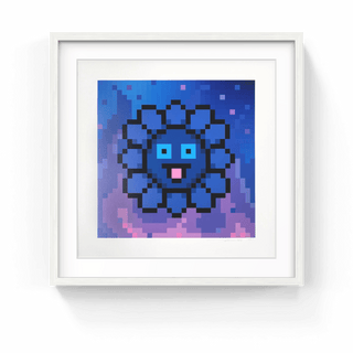 Murakami. Flower #0484 Flame, 2023-Takashi Murakami-Pinto Gallery