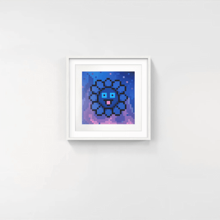 Murakami. Flower #0484 Flame, 2023-Takashi Murakami-Pinto Gallery