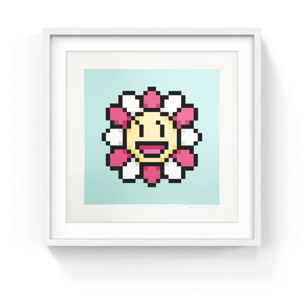 Takashi Murakami | Murakami.Flower #0085 Smiling girl, 2023 