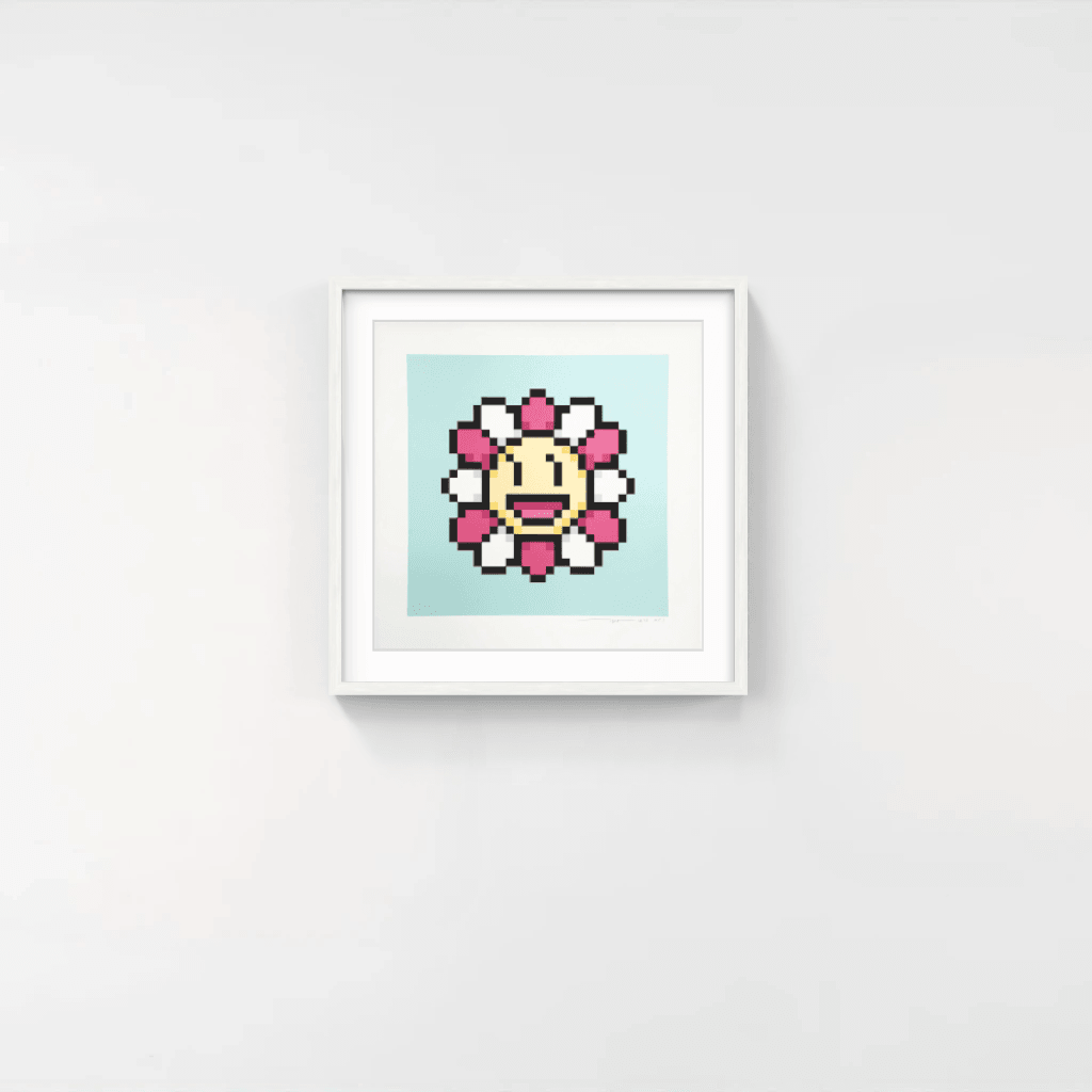 Takashi Murakami | Murakami.Flower #0085 Smiling girl, 2023 