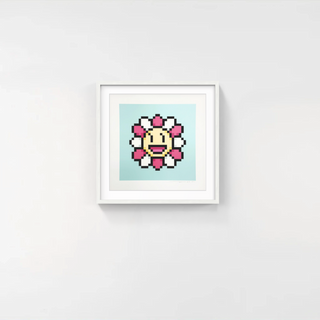 Murakami.Flower #0085 Smiling girl, 2023-Takashi Murakami-Pinto Gallery