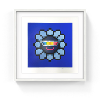 Murakami.Flower #0374 Rainbow Glass, 2023-Takashi Murakami-Pinto Gallery