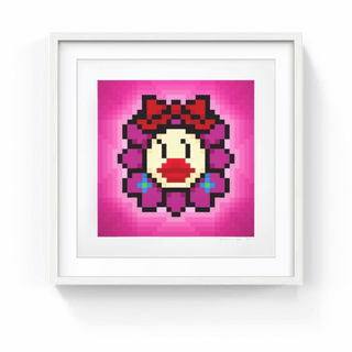 Murakami.Flower #0742 Dressed up girl, 2023-Takashi Murakami-Pinto Gallery