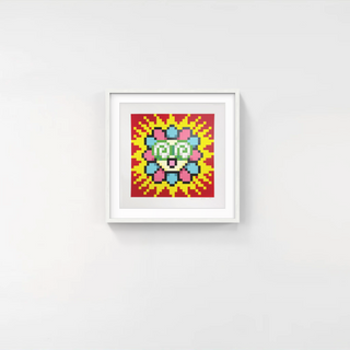 Murakami.Flower #0880 Shocked and dizzy, 2023-Takashi Murakami-Pinto Gallery
