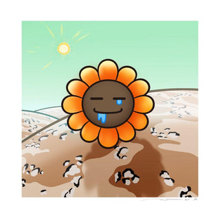 Murakami.Flower #10151 Desert camouflage, 2024-Takashi Murakami-Pinto Gallery