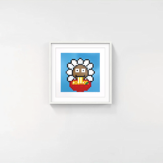Murakami.Flower #1027 Kyushu Ramen, 2023-Takashi Murakami-Pinto Gallery