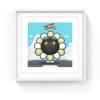 Murakami.Flower #10342 Pilot Goggles, 2024-Takashi Murakami-Pinto Gallery