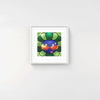 Murakami.Flower #10397 Brown Sunglasses, 2024-Takashi Murakami-Pinto Gallery