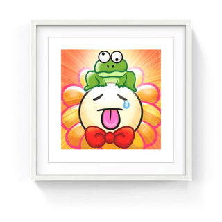 Murakami.Flower #11008 I don't like frogs, 2024-Takashi Murakami-Pinto Gallery