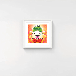 Murakami.Flower #11008 I don't like frogs, 2024-Takashi Murakami-Pinto Gallery