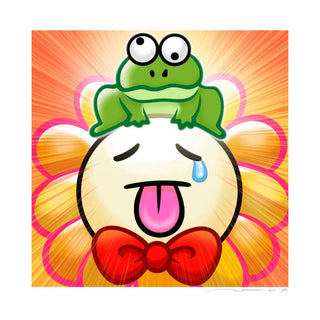 Murakami.Flower #11008 I don't like frogs, 2024-Takashi Murakami-Pinto Gallery