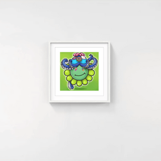Murakami.Flower #11427 Octopus Cap Blue, 2024-Takashi Murakami-Pinto Gallery