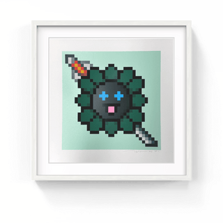 Murakami.Flower #11632 Japanese sword, 2023-Takashi Murakami-Pinto Gallery
