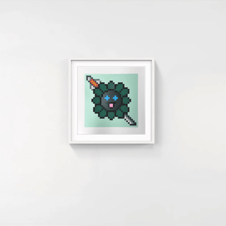 Murakami.Flower #11632 Japanese sword, 2023-Takashi Murakami-Pinto Gallery