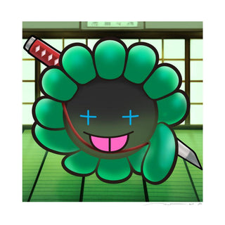 Murakami.Flower #11632 Japanese sword, 2024-Takashi Murakami-Pinto Gallery