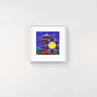 Murakami.Flower #1390 Five-storied pagoda, 2024-Takashi Murakami-Pinto Gallery