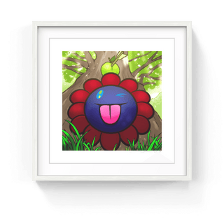 Murakami.Flower #1744 William Tell, 2024-Takashi Murakami-Pinto Gallery