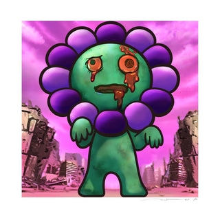 Murakami.Flower #2481 Super Zombie, 2024-Takashi Murakami-Pinto Gallery