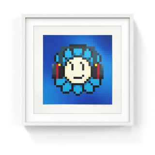 Murakami.Flower #3111 Listening to music with headphones, 2023-Takashi Murakami-Pinto Gallery