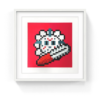 Murakami.Flower #3522 SAITAMA Chainsaw, 2023-Takashi Murakami-Pinto Gallery