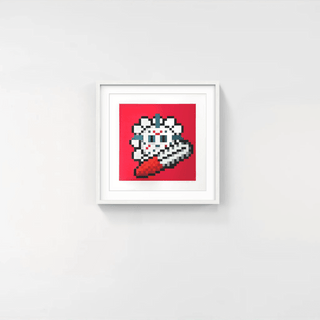 Murakami.Flower #3522 SAITAMA Chainsaw, 2023-Takashi Murakami-Pinto Gallery