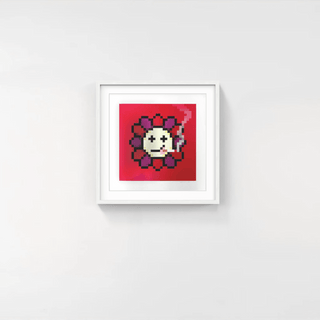 Murakami.Flower #3641 Tobacco is good, 2023-Takashi Murakami-Pinto Gallery