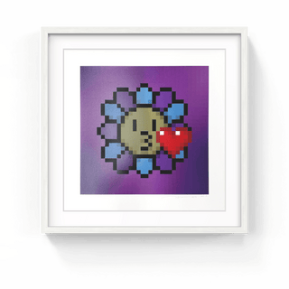 Murakami.Flower #4212 Love & Kiss, 2023-Takashi Murakami-Pinto Gallery