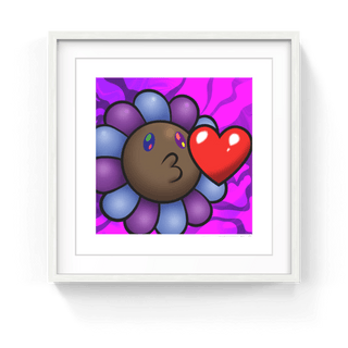 Murakami.Flower #4212 Love & Kiss, 2024-Takashi Murakami-Pinto Gallery