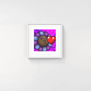 Murakami.Flower #4212 Love & Kiss, 2024-Takashi Murakami-Pinto Gallery