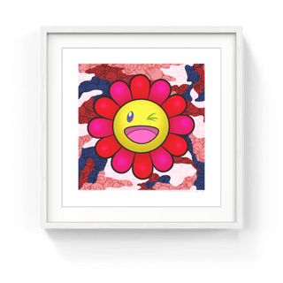 Murakami.Flower #4441 Warhol camouflage, 2024-Takashi Murakami-Pinto Gallery