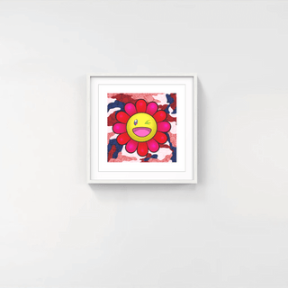 Murakami.Flower #4441 Warhol camouflage, 2024-Takashi Murakami-Pinto Gallery