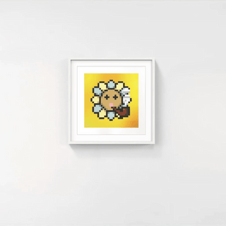Murakami.Flower #4832 Pipe Smoke, 2023-Takashi Murakami-Pinto Gallery