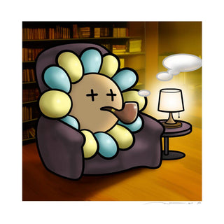 Murakami.Flower #4832 Pipe Smoke, 2024-Takashi Murakami-Pinto Gallery