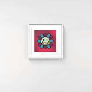 Murakami.Flower #5155 Buri Buri Grill, 2023-Takashi Murakami-Pinto Gallery