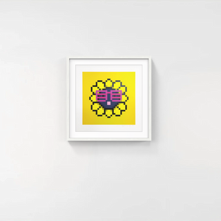 Murakami.Flower #5660 Shutterglass, 2023-Takashi Murakami-Pinto Gallery