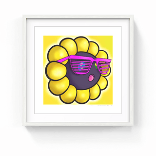 Murakami.Flower #5660 Shutterglass, 2024-Takashi Murakami-Pinto Gallery