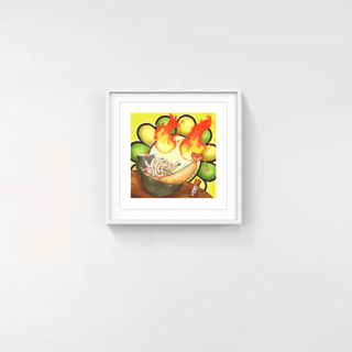 Murakami.Flower #5767 Food Fighter and Udon, 2024-Takashi Murakami-Pinto Gallery