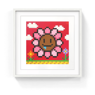 Murakami.Flower #6167 game drool, 2023-Takashi Murakami-Pinto Gallery
