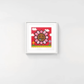 Murakami.Flower #6167 game drool, 2023-Takashi Murakami-Pinto Gallery