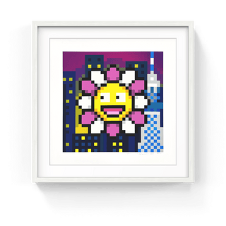 Murakami.Flower #6865 NEO Tower, 2023-Takashi Murakami-Pinto Gallery