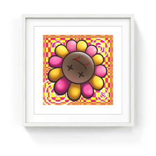 Murakami.Flower #8832 Vertigo Background, 2024-Takashi Murakami-Pinto Gallery