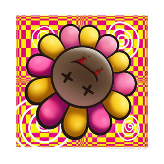 Murakami.Flower #8832 Vertigo Background, 2024-Takashi Murakami-Pinto Gallery
