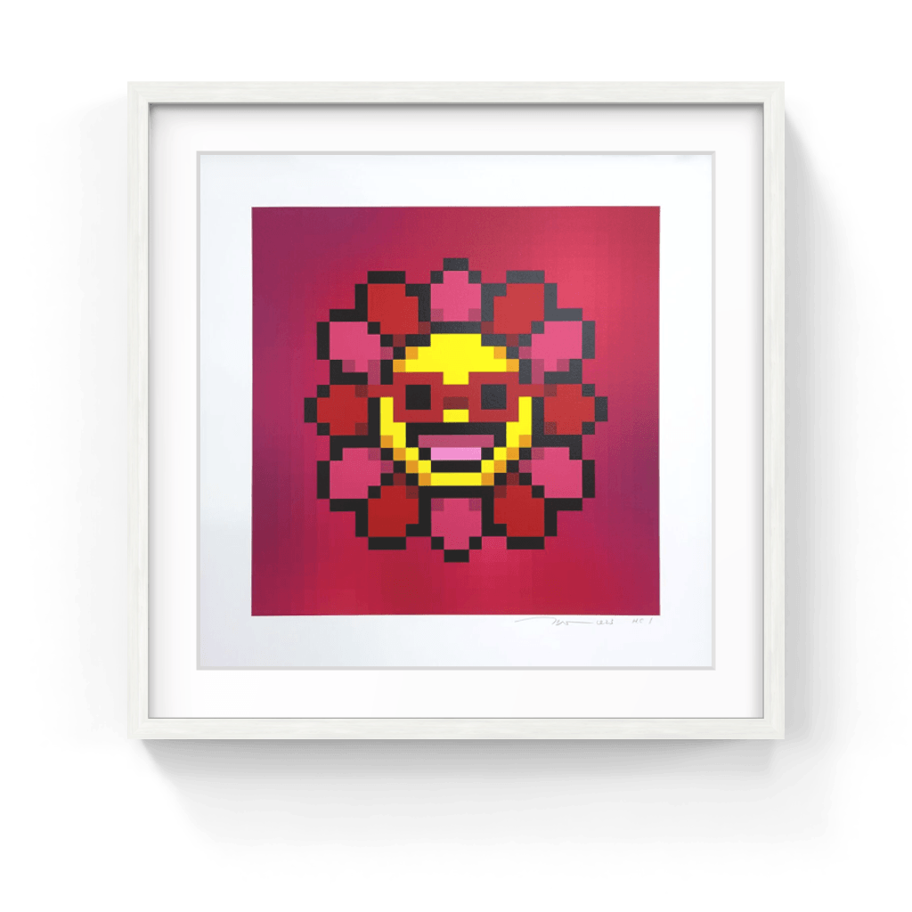 Takashi Murakami | Murakami.Flower #8905 Sunglasses with red edges