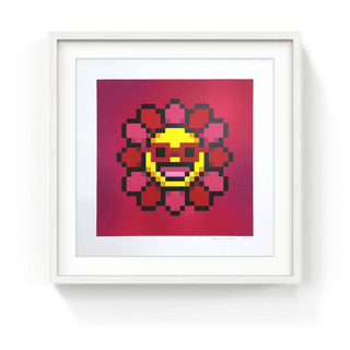 Murakami.Flower #8905 Sunglasses with red edges, 2023-Takashi Murakami-Pinto Gallery