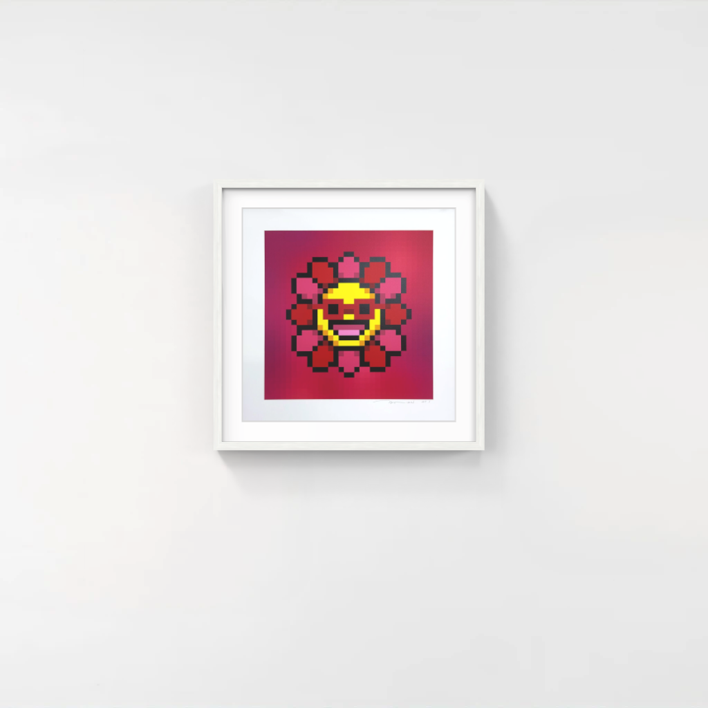 Takashi Murakami | Murakami.Flower #8905 Sunglasses with red edges